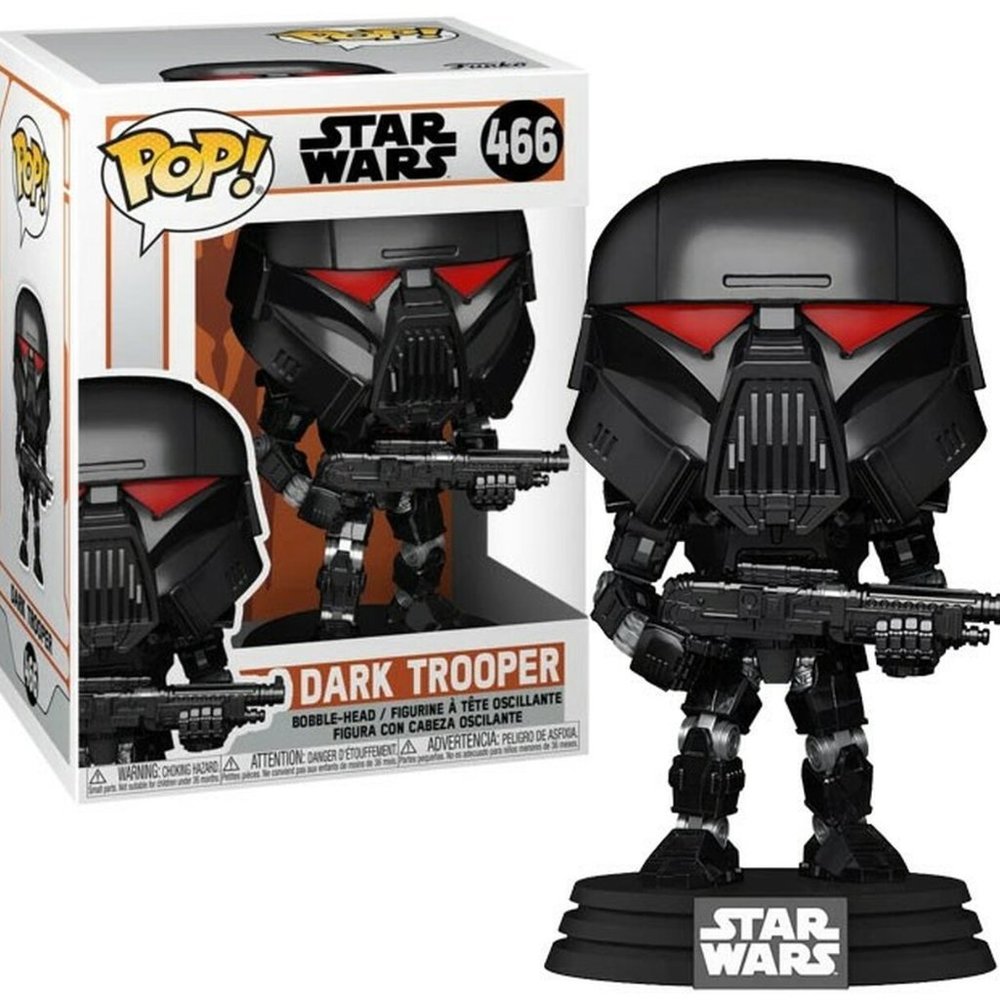 Funko Pop! Star Wars: The Mandalorian - Dark Trooper Vinyl Figure